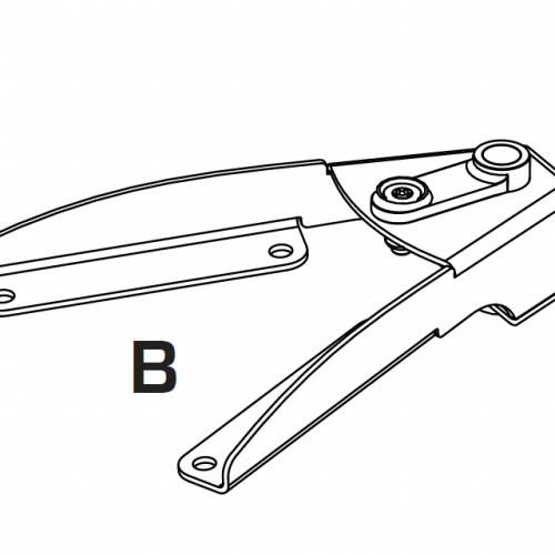Halter Steueranlage - Einzelteil